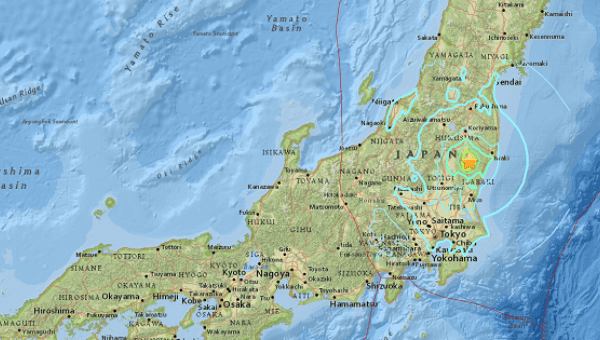 日本茨城地區晚間發生規模6.3地震 暫無海嘯警報/20161228