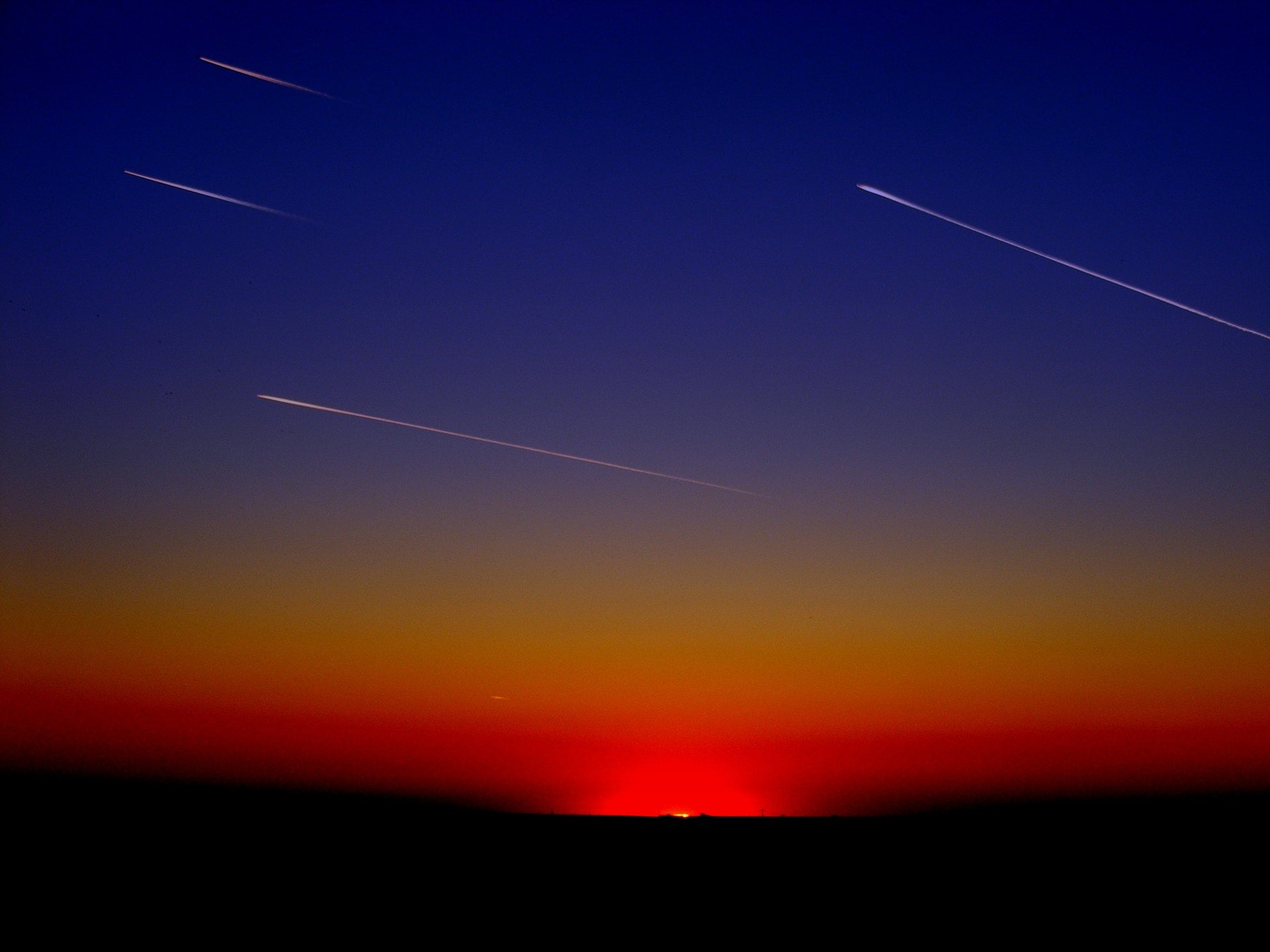 Meteor universe space