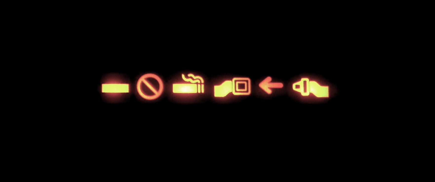 Aircraft-Seat-Belt-Buckle-Indicator-Light