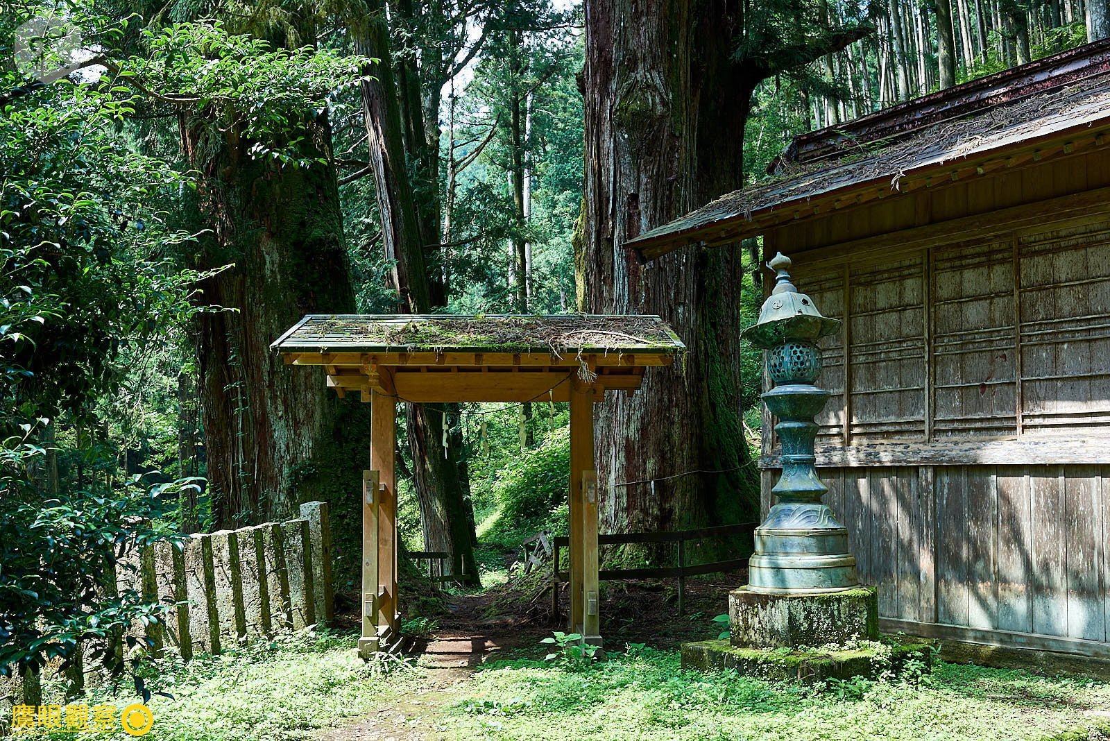 登山步道的入口