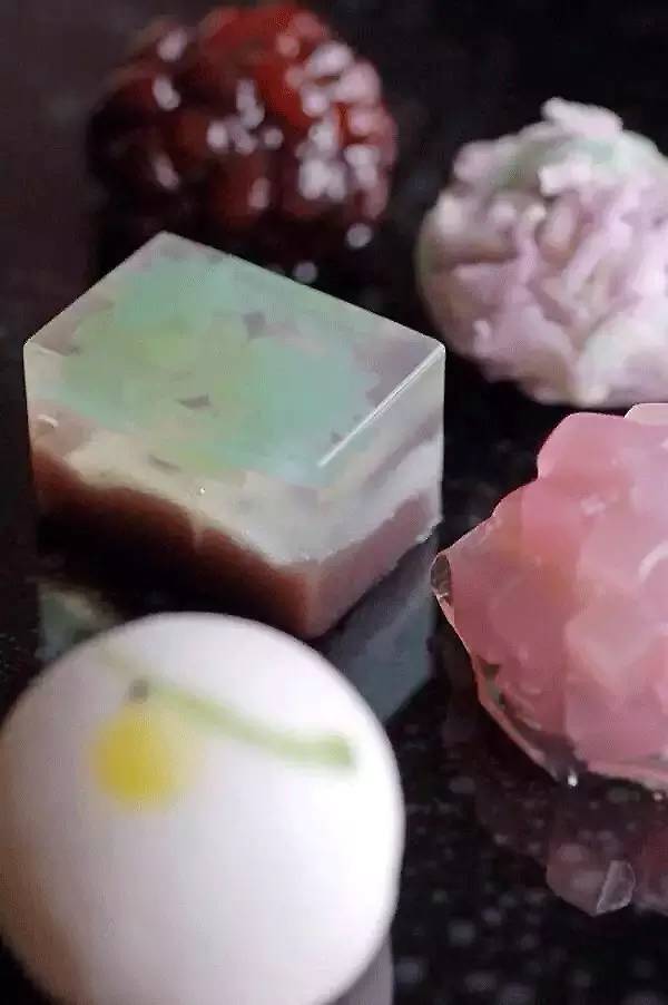 日本小笹的羊羹和最中餅點心