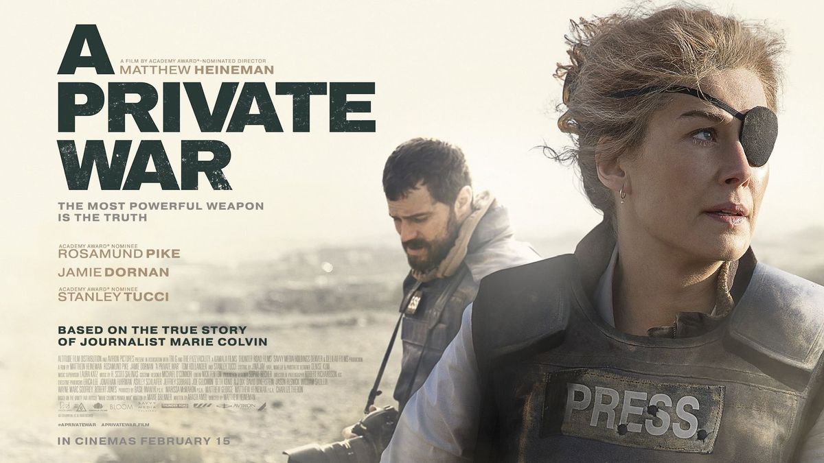 私人戰爭(A Private War):原來這就是戰爭...電影心得與評論