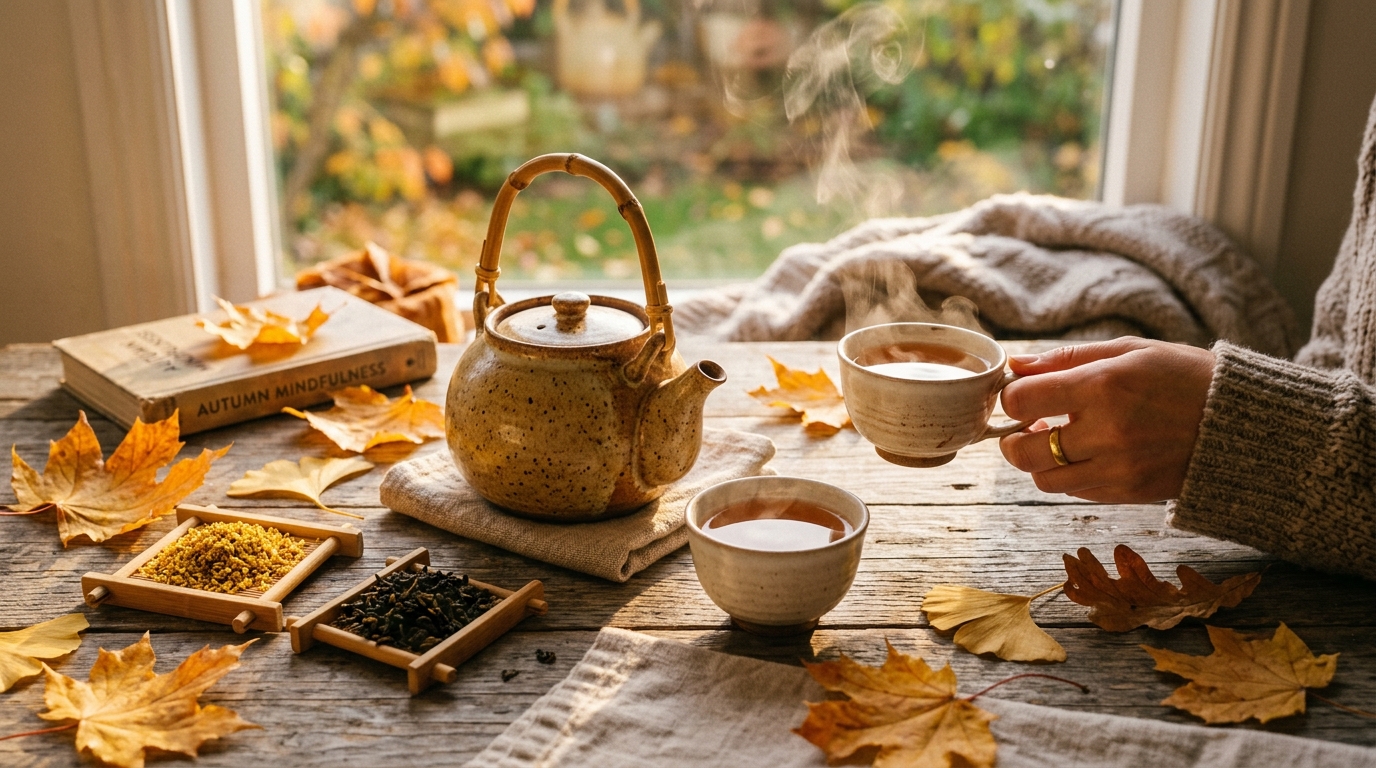 秋に飲むべきお茶とは？「秋燥」を癒やし体を温めるおすすめ健康茶5選と淹れ方ガイド
