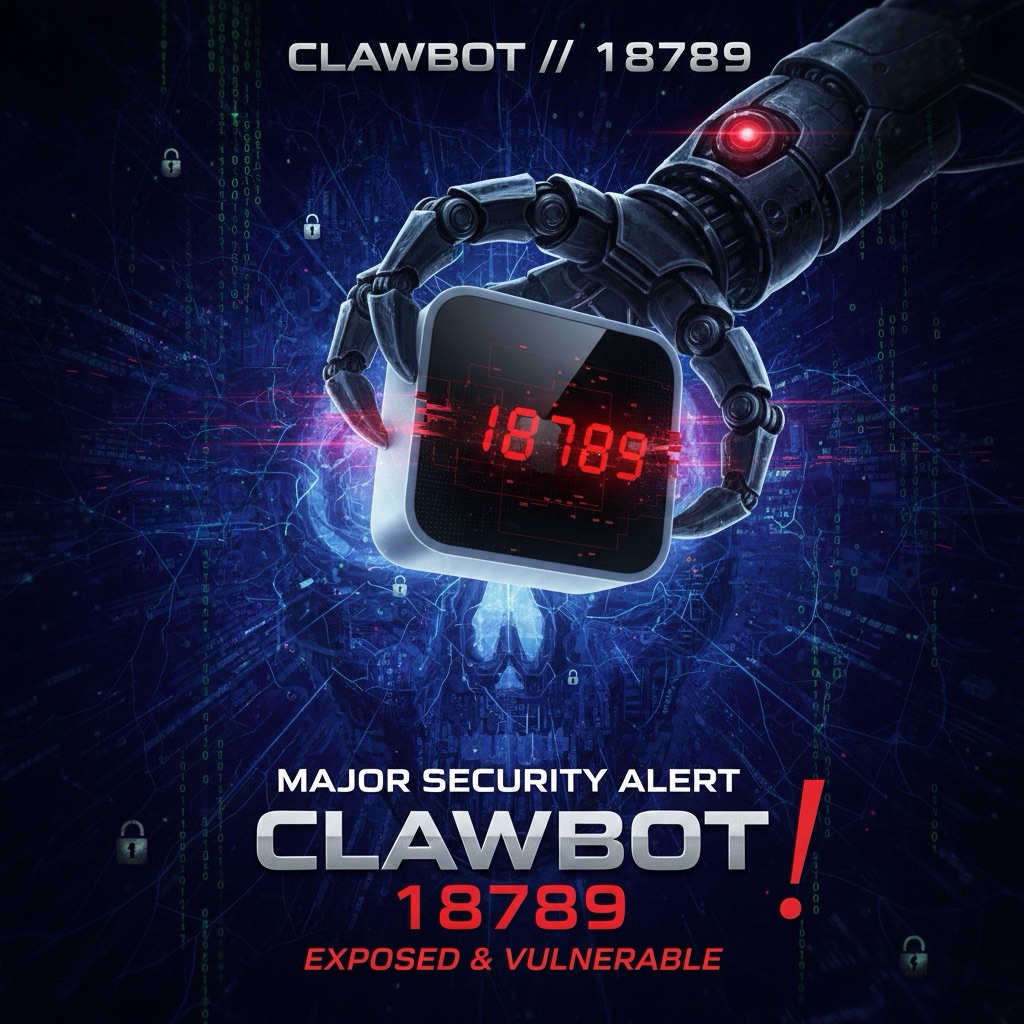 【資安警訊】Clawdbot 預設設定存在嚴重風險：大量主機曝露公網，18789 埠成入侵破口