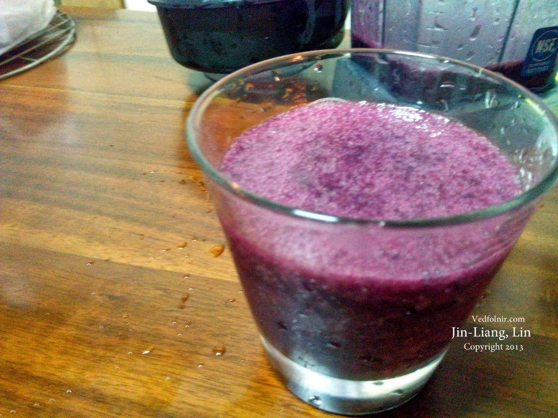葡萄冰沙飲料(仿南投知名豐丘黑火炭葡萄冰沙食譜作法)