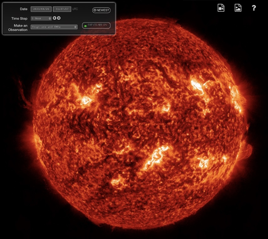 解密星空神秘面紗:Helioviewer.org 網站帶你觀察太陽活動