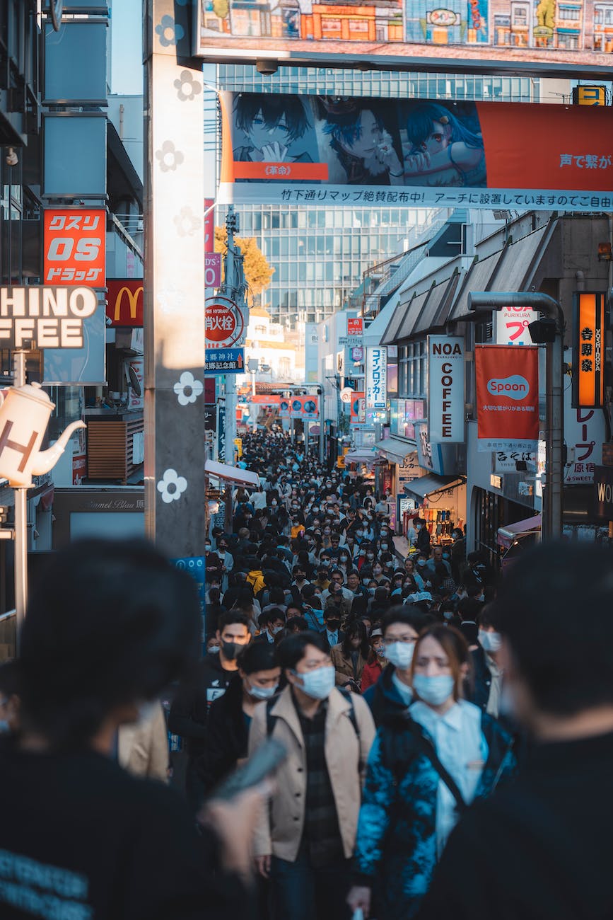 原宿和竹下通(Harajuku & Takeshita Street)