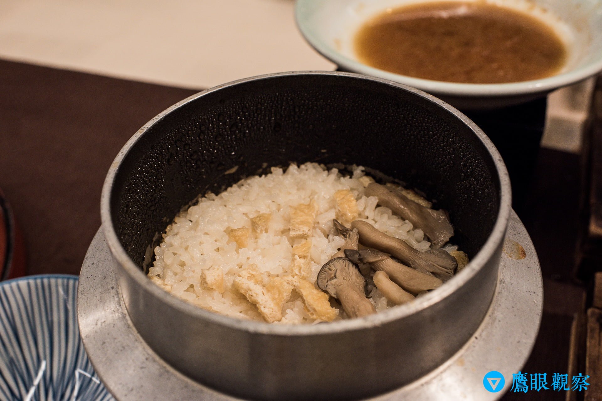岸權旅館晚餐懷石料理菜色特寫