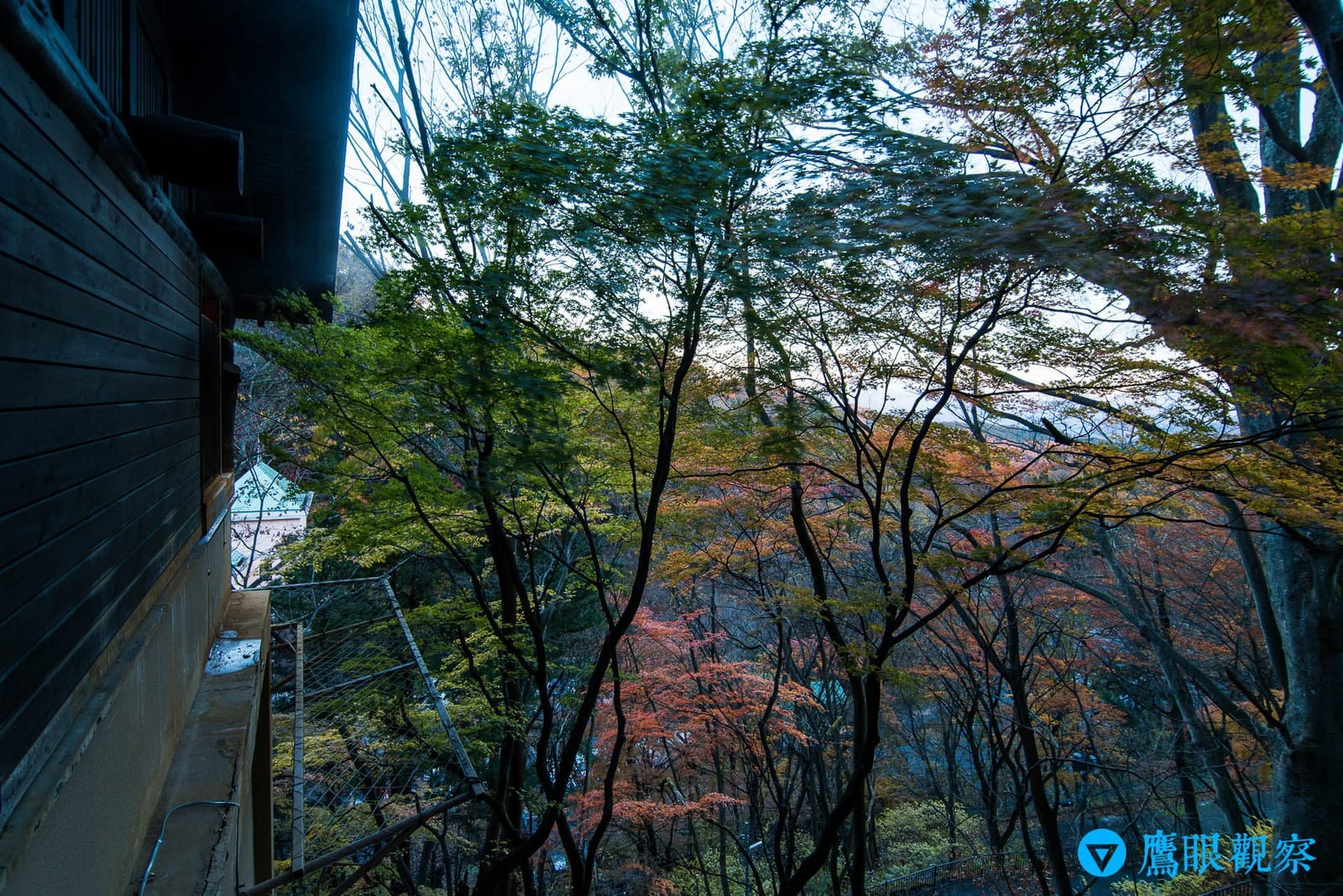 岸權旅館周邊溫泉街散策風景