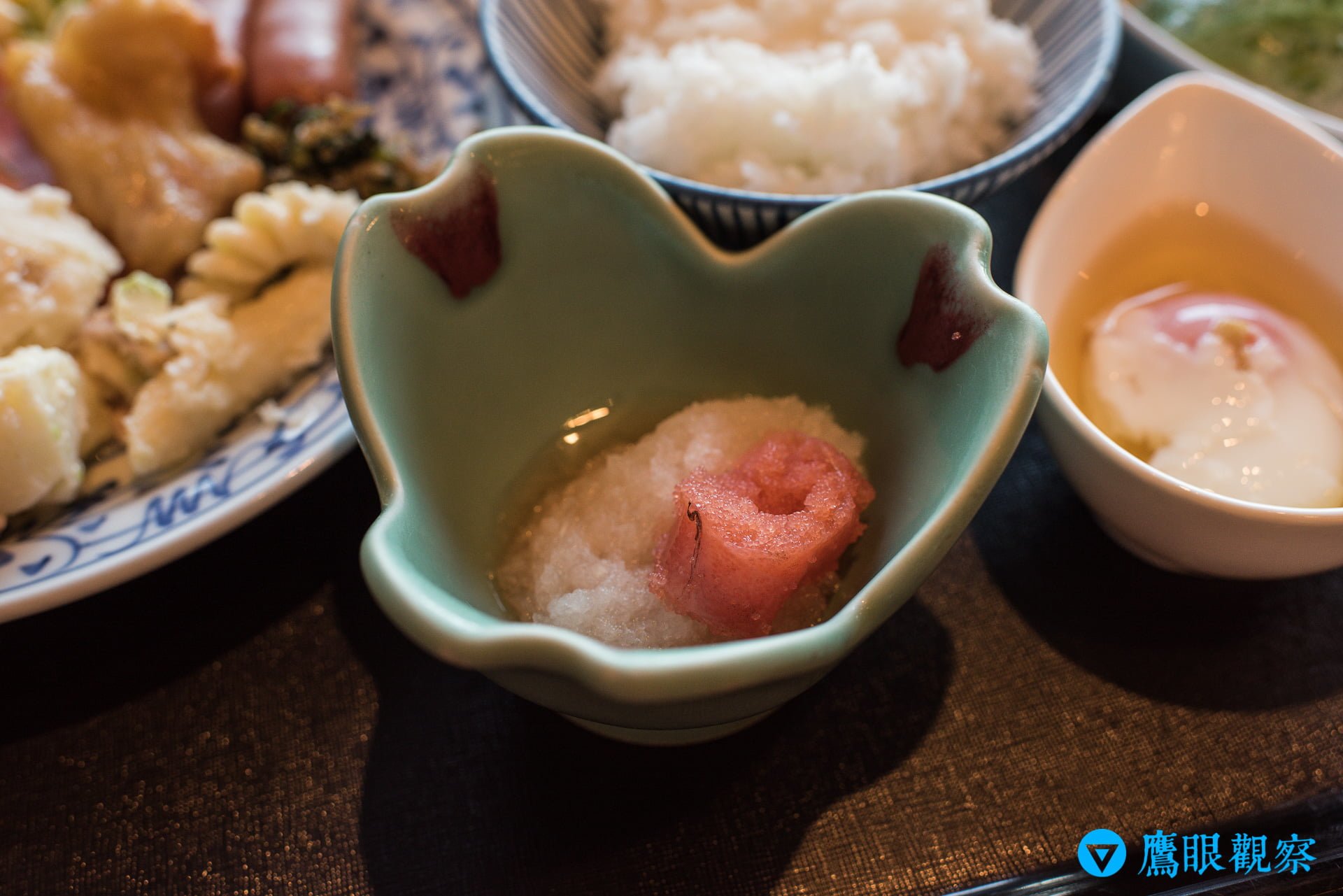 岸權旅館早餐日式煮物與燉菜