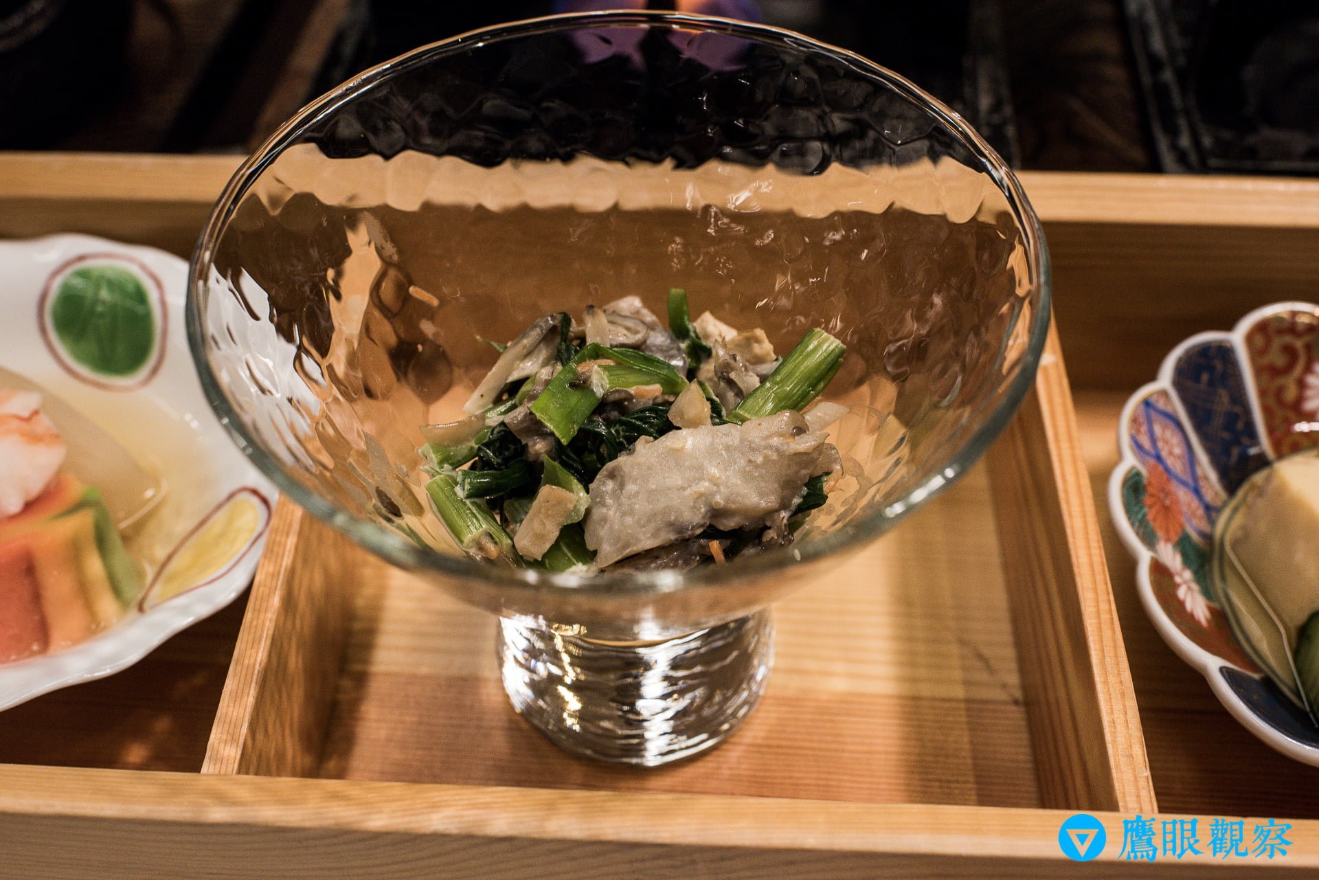 岸權旅館晚餐蟹黃豆腐揚出料理