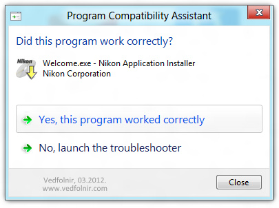 Nikon 免費影像軟體 ViewNX 2 在 Windows 8 安裝
