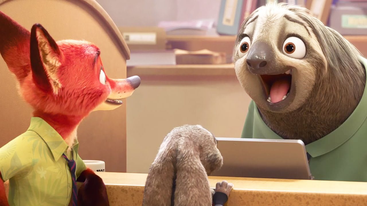 動物方城市(Zootopia)的主角叫做樹懶