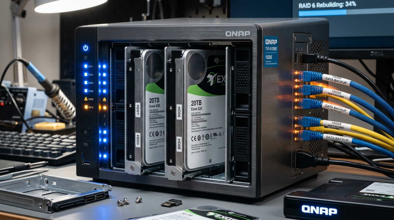 磁碟陣列 RAID 非萬能仙丹:計劃用 NAS 運算、儲存重要資料前需注意的致命陷阱