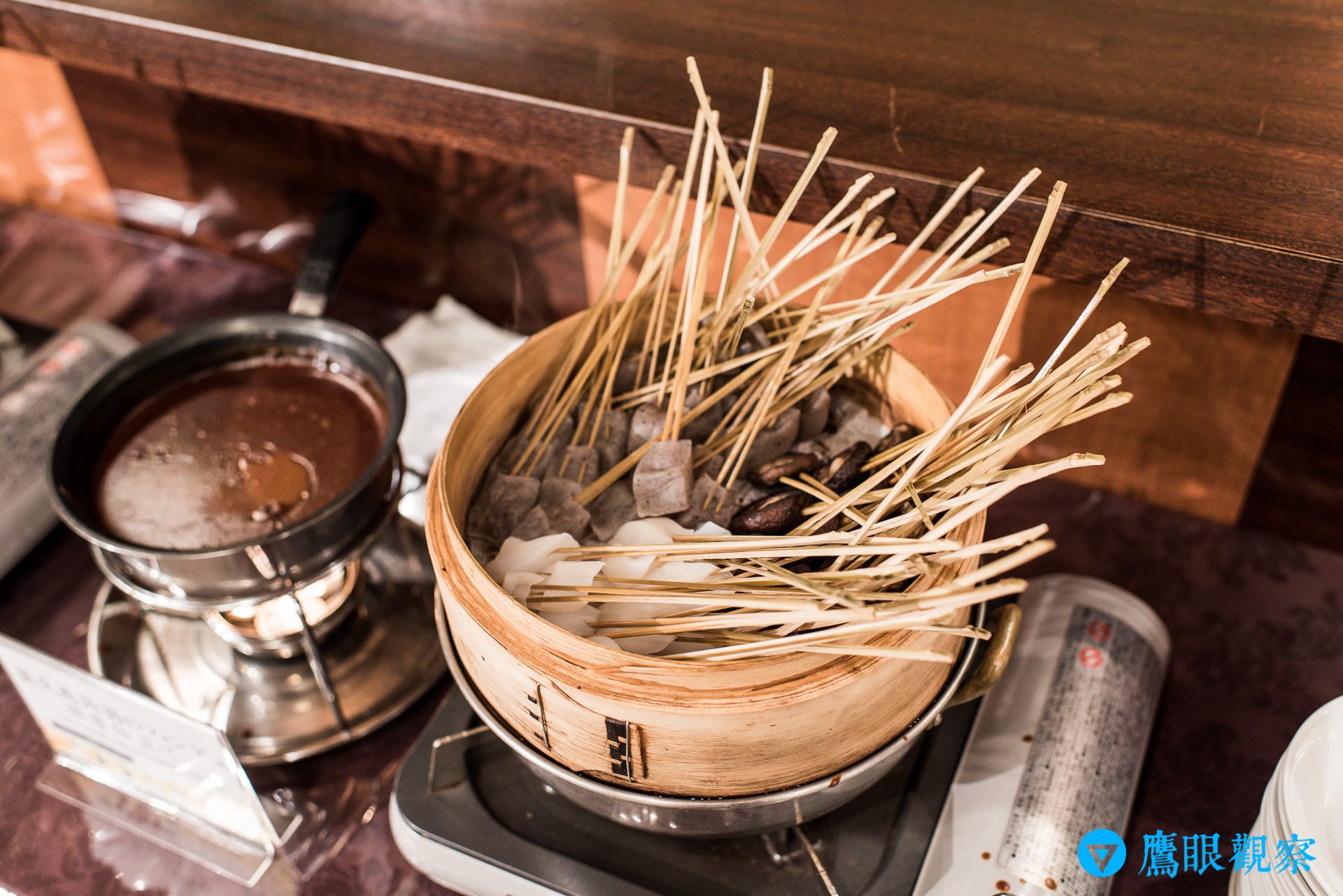 蒸籠串蒸當季秋季在地農產野菜