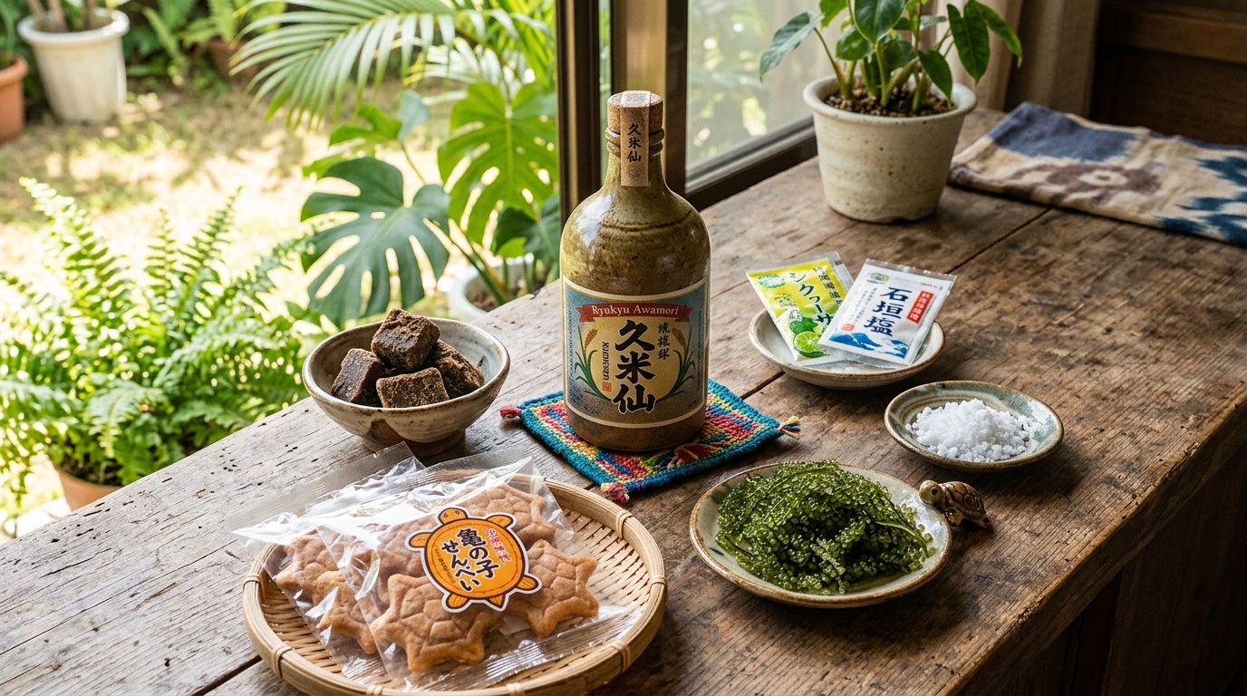 沖繩十大伴手禮清單：日本在地人激推的超市名產！從泡盛、神秘內臟汁到料理包全解析
