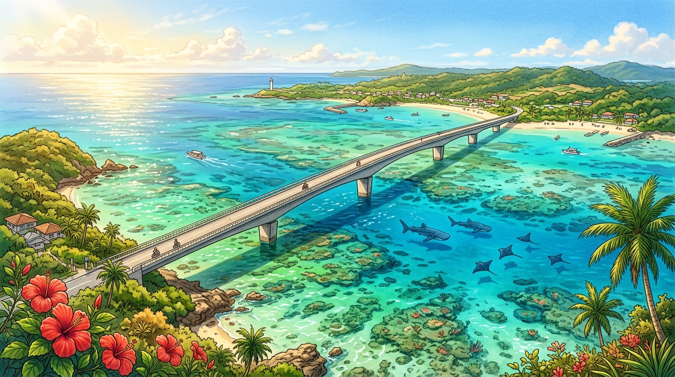 沖繩必遊景點 4 大推薦：美麗海水族館、國際通、古宇利大橋與極致島嶼美食全攻略