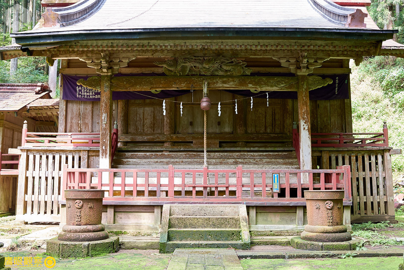 石裂山森林步道沿途森林景觀