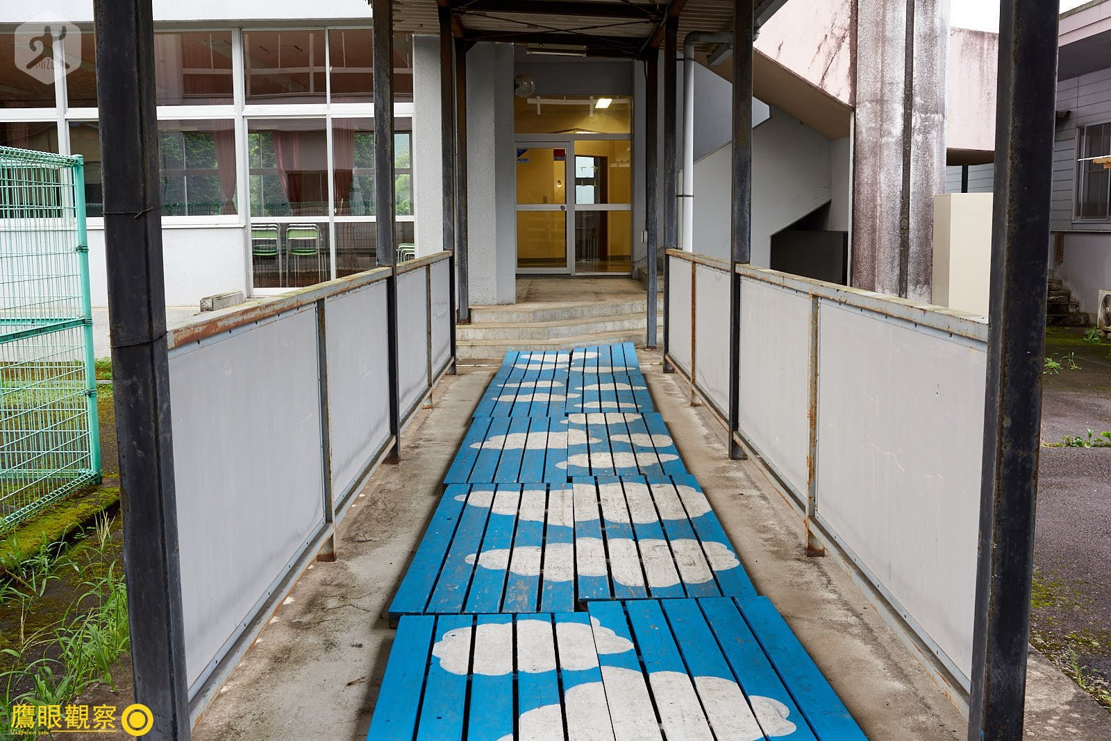鹿沼市立久我小學三層樓主建物外觀