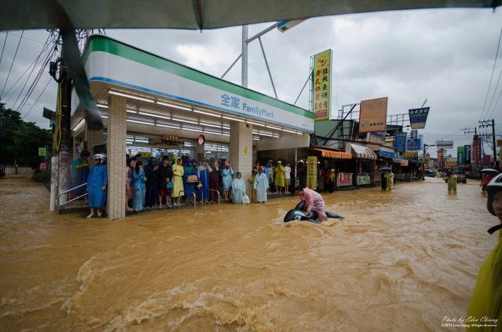 2012 年 6 月台灣豪雨各地淹水災情照片 11