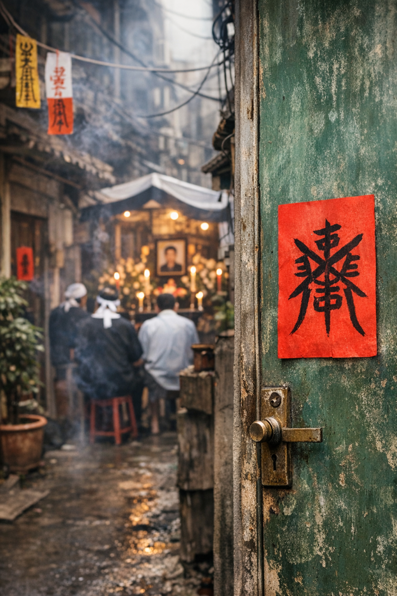 符纸的渡海：從臺灣鄰門紅紙，溯源福建閩地的生死結界