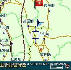 用 GPS 搜尋自己位置,馬上傳給其他人