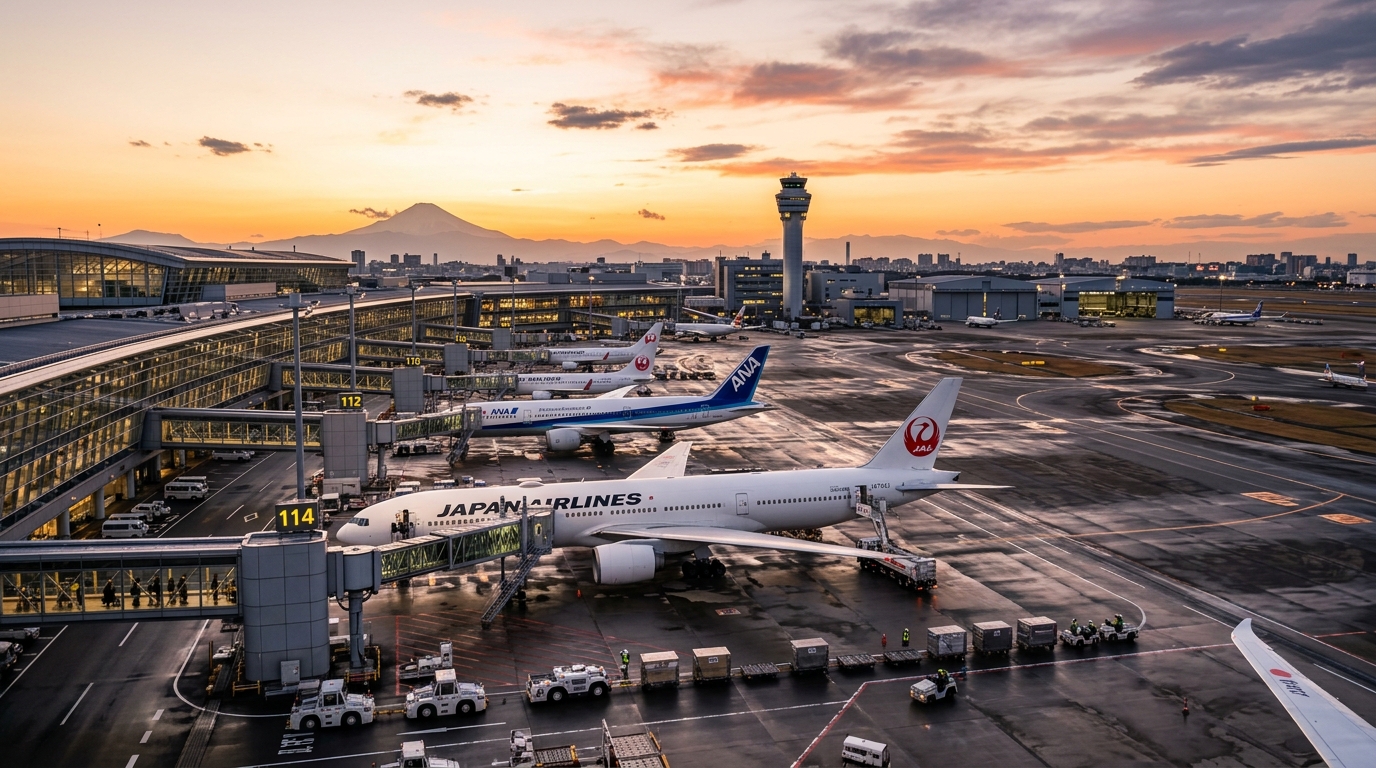 日本機場官方網站全系列：全國 26 座國際與區域機場官網、航廈指引與聯外交通攻略